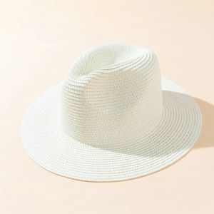SHEIN Beige Straw Hat